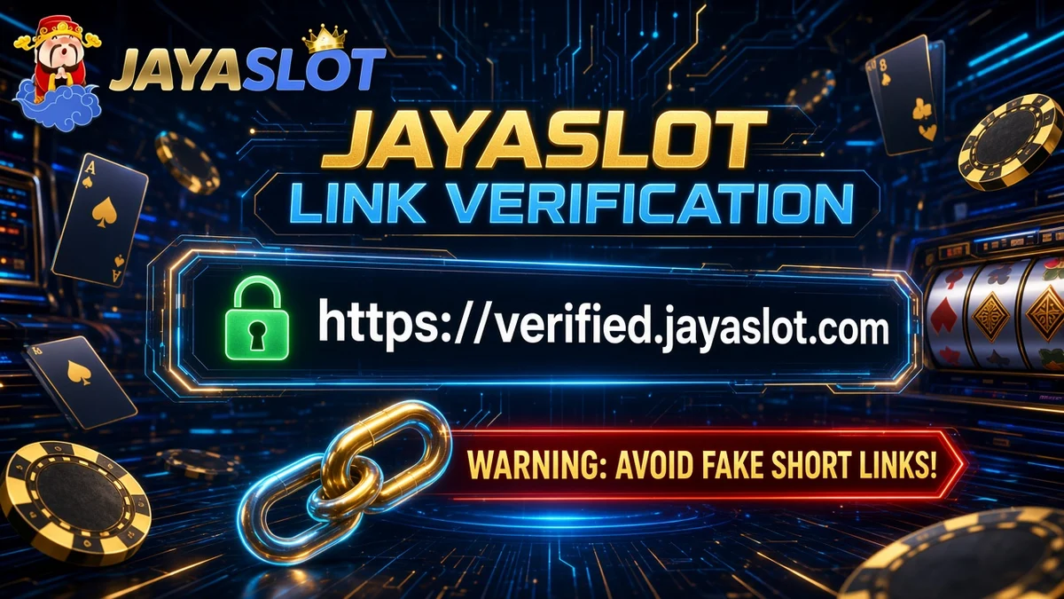 JAYASLOT Link — Verifikasi Tautan Sebelum Login
