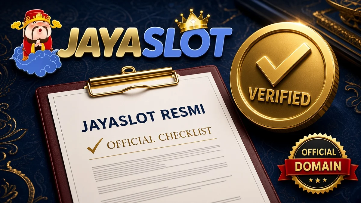 JAYASLOT Resmi — Checklist Domain & situs jayaslot